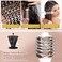 Hair Blow Dryer Brush EcoSheek - 4 in 1 Volumizer, Ceramic &amp; Ionic, Anti-Frizz, Titanium Barrel, ALCI Plug, 1.3 lbs, 1.83 in Handle, 2.83 in Comb