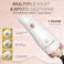 Hair Blow Dryer Brush EcoSheek - 4 in 1 Volumizer, Ceramic &amp; Ionic, Anti-Frizz, Titanium Barrel, ALCI Plug, 1.3 lbs, 1.83 in Handle, 2.83 in Comb