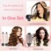 Nimmu Hair Dryer Brush with 120,000 RPM High-Speed Negative Ionic Blow Dryer Brush Fast Drying, Multi Hair Styler Curlers, Professional Hot Air Styler for Curling Volumizing Straightening Styling