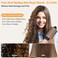Air Styler Hair Dryer Brush - 110,000 RPM Flexible Hair Styler for Fast Drying/Rotating Curling/Volumizing/Straightening, Auto Wrap Curlers, High-Speed Oval Blow Brush Hair Dryer (Black-Golden)