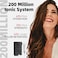 Hair Dryer with Diffuser, Blow Dryer with 110000 RPM High Speed, 1600W Brushless Motor and 200 Million Ions, Fast Drying, 6 Temps &amp; 4 Speeds &amp; Cool-Shot, Women/Travel/Salon, White