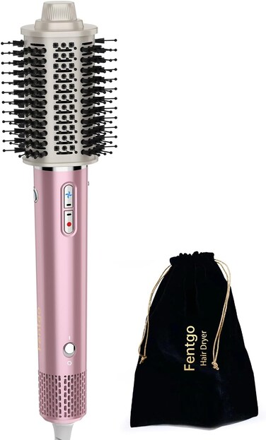 Hair Dryer Brush Hot Air Brush in One Professional 110,000 RPM High Speed Blow Dryer Brush Hair Styler with Negative Ionic Anti-Frizz for Fast Drying and Styling Results for All Hair Types