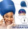 Hair Dryer Bonnet w/A Headband Integrated That Reduces Heat Around Ears &amp; Neck - Blow Dryer Attachment for Hair Dryer, Speeds Up Drying Time