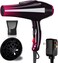 Mannice Hair Dryer, 3500 Watt Professional Salon Ionic Blow Dryer with AC Motor, 3 Heat Settings, 2 Speeds, Cool Shot Button, Tourmaline Ceramic, Concentrator &amp; Diffuser Attachments, Purple, 110V