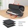 Hard Carry Case for Dysons Airstrait HT01 Hair Dryer Straightener, with Silicone Insulated Mat Portable Travel Storage Case Shockproof Waterproof EVA Protective Bag for Home Vacation(Gray)