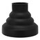 Hair Dryer Diffuser, Styling Tools Appliances Universal Hair Dryer Diffuser Portable Travel Folding Hair Blow Dryer Diffuser (Black)