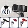 Hands Free Hair Dryer Stand Holder 59in/150cm Height Adjustable Heavy Duty Blower Floor Stand Holder, 180 Degrees Rotatable Countertop Stand Holder with Heavy Base with Heavy Base