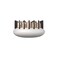 Remington Shine Therapy Hair Straightener Thermal Brush - Ceramic Infusion Technology, Argan Oil &amp; Keratin Infused, One Pass Hair Straightener Brush with 7 Precision Heat Settings, Cool Tip Bristles