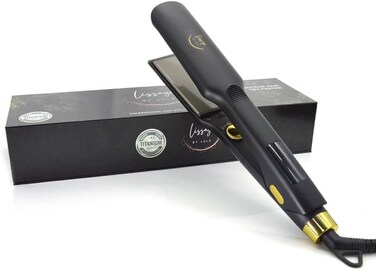 Professional Hair Straightener 1.5'' - Titanium Flat Iron Adjustable up to 450&deg;F