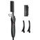 Electric Hot Comb Hair Straightener - Heat Pressing Combs, Ceramic Hair Straightening Comb, Curling Iron for Natural Black Hair Men Beard or Holiday Gift - Black