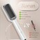 Hair Straightener Brush - 2 in 1 Hair Iron, Anti-Scald Hair Straightening Comb for Women, Smoothing and Styling Tools, Fast Heating Ceramic Flat Iron Comb
