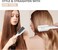 Hair Straightener Brush - 2 in 1 Hair Iron, Anti-Scald Hair Straightening Comb for Women, Smoothing and Styling Tools, Fast Heating Ceramic Flat Iron Comb