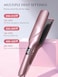 LANDOT Ceramic Flat Iron Hair Straightener: 1.75 Inch Wide Professional Flat Iron for All Hair Types - Adjustable Temp(250 ℉-450℉) Fast Heat up Dual Voltage Straightening Iron