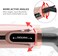Mini Hair Straightener 1/2 Inch Small Flat Iron with LED Display Adjustable Temperature 4D 360&deg;Swivel Short Hair Tourmaline Titanium Dual Voltage Auto Shut Off