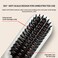 Cordless Hot Comb Rechargeable Hair Brush Straightener Heat Pressing Combs Ceramic Electric Hair Straightening Comb, Anti Burn for Natural Black Hair Beard Wigs Holiday Gifts - White