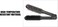 Hair Straightener Brush, Double Side Hair Straightening Styling Brush Anti Static Salon Hairdressing Styling for Smoothing and Straight Styles
