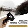 3-Piece Stainless Steel Afro Hair Pick Set, Fist Design for Men &amp; Women, Perfect for Natural Curly Afro Hair, Essential Hairdressing Styling Tool