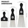3-Piece Stainless Steel Afro Hair Pick Set, Fist Design for Men &amp; Women, Perfect for Natural Curly Afro Hair, Essential Hairdressing Styling Tool