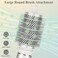 Large Round Brush for Shark FlexStyle Blow Dryers Attachments, Bigger Round Brush Attachment, Volumizing for Styling