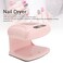 Air Nail Dryer, Portable Drying Fan for Hands Regular Nail Polish, Infrared Automatic Sensor Warm Cool,300W High Power for Girls Home