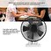 Mini Electric Fan, Table Desk Fan Big Wind Manicure Fan Nail Dryer Manicure Tool, 2 Speeds Adjustable Air Nail Dryer Blower Fan for Home Salon