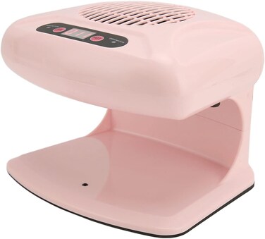 ZJchao Air Nail Dryer, 300W 2 in 1 Automatic Induction Cold Hot Air Nail Polish Drying Fan Wind Blower Dryer for Regular Nail Polish, Home and Salon Use