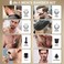Beard Trimmer for Men, T-Blade Hair Trimmer, Cordless Hair Clippers, IPX6 Waterproof Clippers and Trimmers Set, 8 in 1 Mens Grooming Kit for Mustache Face Body, Nose Hair Trimmer, LED Display