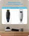 Trmmer Charging Stand Compatible with Andis 74067 74000 74055 74100 74150 GTX-EVO T-Outliner Lithium-ion Beard &amp; Hair Trimmer.
