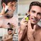 Men's Electric Trimmer USB Rechargeable Shaving Razor Portable Close Face Shaver Painless Waterproof Wet Dry Shaver for Face Hair and Beard Style