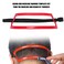 Men Neckline Shaving Template Neck Hair Trimming Styling Red Hairline Shaping Tools for Trimming, Mustache, Neckline and Hairline Line-up