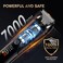 Manscape Trimmer for Men, Electric Body Hair Trimmer, IPX7 Waterproof Ball Trimmer Men with 2 Speeds, LED Light, Wet/Dry Groomer,USB-C Rechargeable with Travel Bag, Men&rsquo;s Pubic, Groin and Body Shaver