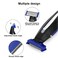 4PCS LinMei Shaver Replacement Heads Compatible for 1st Generation Microtouch Solo Men's Rechargeable Full Body Hair Trimmer and Shaver Replacement Cutter Head with 2 Clean Brush