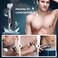 kensen Body Hair Trimmer for Men, Electric Groin Hair Trimmer, Rechargeable Body Groomer, Replaceable Ceramic Blade Heads, Waterproof Wet/Dry Clippers, Male Pubic Hair Hygiene Razor