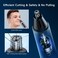 Nose Hair Trimmer for Men Rechargeable USB Ear Nose Eyebrow Trimmer 3 in 1 Electric Facial Hair Trimmer Kit Waterproof Nasal Trimmer Painless Nose Clippers Shaver for Easy Cleansing