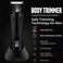 Electric Body Hair Trimmer for Men, Ball Shaver Pubic Groin Hair Trimmer Beard USB Recharge Dock Body Grooming Kit Replaceable Ceramic Blade Male Hygiene Razor Waterproof Wet/Dry