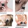 Electric Body Hair Trimmer for Men, Ball Shaver Pubic Groin Hair Trimmer Beard USB Recharge Dock Body Grooming Kit Replaceable Ceramic Blade Male Hygiene Razor Waterproof Wet/Dry