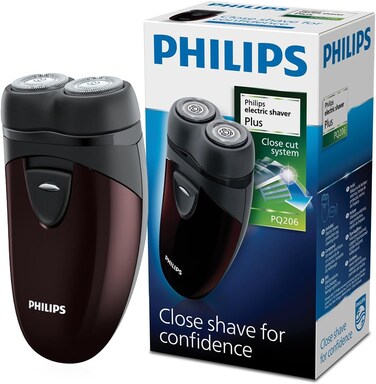 Philips PQ206 Electric shaver Battery powered Convenient to carry /GENUINE