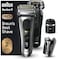 Braun Series 9 PRO+ 9577cc Electric Razor for Men, 5 Pro Shave Elements &amp; Precision Long Hair Trimmer, 6in1 SmartCare Center, PowerCase for Mobile Charging, Wet &amp; Dry, 60min Battery Runtime