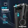 Brightup Electric Razor for Men, Electric Shavers for Men Face with Pop-up Trimmer, Waterproof Cordless USB-C Rechargeable, Wet Dry Portable Shaver with LCD Display/Travel Case, Gift for Him