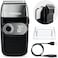 PRITECH Foil and Bald Shavers 2 in 1 Electric Shaver for Men Foil Blade and PopupTrimmer with Rechargeable 3 Adjustable Speeds Men's Shaver (Black Silver)
