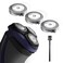 SH30 Replacement Heads Compatible with Philips Norelco Series 3000, 2000, 1000 Shavers, SH30 Blades for Philips Norelco 3900, 3600, 2400 Shaver, 3 Pieces Pack