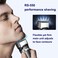 RS-550 Electric Razor for Men, Model RS-550 Foil Shaver, Wet or Dry Shaving, Beard Shaver with Sideburn Trimmer, Smooth Shaving Waterproof Shaver