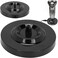 Shaver Charging Stand, Shaver Charger, Universal Electric Shaver Level Round Shape, Deep Design is Wide and Beautiful Men Electric Shaver Shaver Charging Base Black