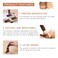 Eye-Brow Stamp Stencil Kit, Waterproof Brow Stamp Shaping Kit Eyebrow Definer, Eyebrow Filling Powder Stamp, Women Makeup Tools with 10 Reusable Eyebrow Stencils, 2 Eyebrow Brushes (Light Brown)