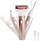Electric Razors for Women,Best Electric Womens Shaver Nose Hair Trimmer Bikini Body Hair Removal for Face Eyebrow Legs Armpit Underarms Public Area Painless Women's Razor Wet Dry,USB Rechargeable