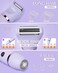 Ufree Bikini Trimmer for Women, Electric Razors for Women, Rechargeable Pubic Hair Trimmer Womens Electric Shaver for Legs Body Hair, Bikini Shaver IPX7 Waterproof, Gifts for Women, Purple