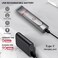 Electric Razors for Women, 3-in-1 Electric Lady Clipper Pubic Hair Trimmer-Painless Hair Removal Groomer Kit Rechargable Bikini Trimmer for Women with 3 Trimmer Heads, IPX7 Waterproof