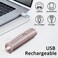 Facial Hair Remover for Women, Painless Hair Removal Device Portable Womens for Lip, Chin with USB Rechargeable, Rose Gold