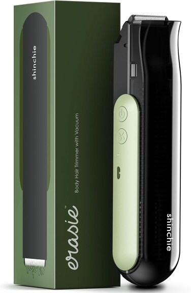 Body Hair Trimmer with Vacuum for Men and Women - No Nick, No Cut, No Razor Burn Body Shaver - Waterproof &amp; Rechargeable Full Body Groomer,Electric Manscaper kit, for Hair-Free Manscaping