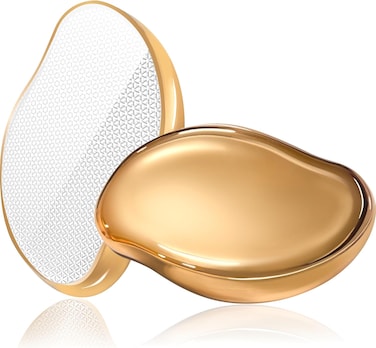 GABOX Crystal Hair Remover Crystal Hair Eraser for Women, Nano Glass Hair Removal Hair Razor Epilator Tools for Women and Men, Gold